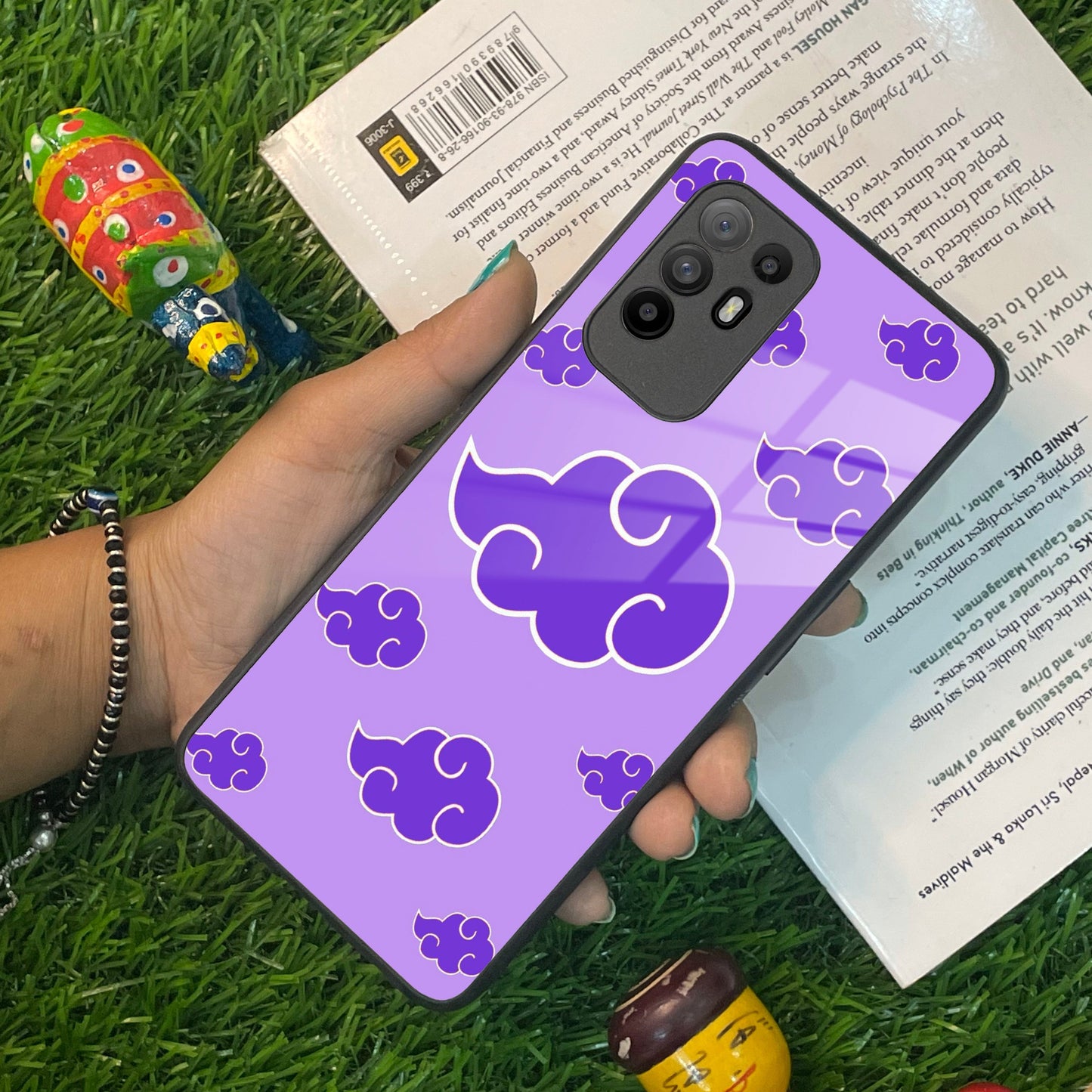 Purple Cloud Mobile Glass Phone Case Cover For Oppo ShopOnCliQ