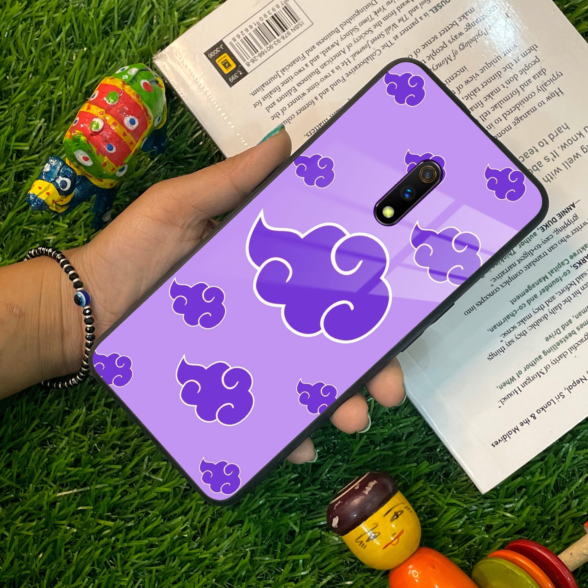 Purple Cloud Mobile Glass Phone Case Cover For Oppo ShopOnCliQ