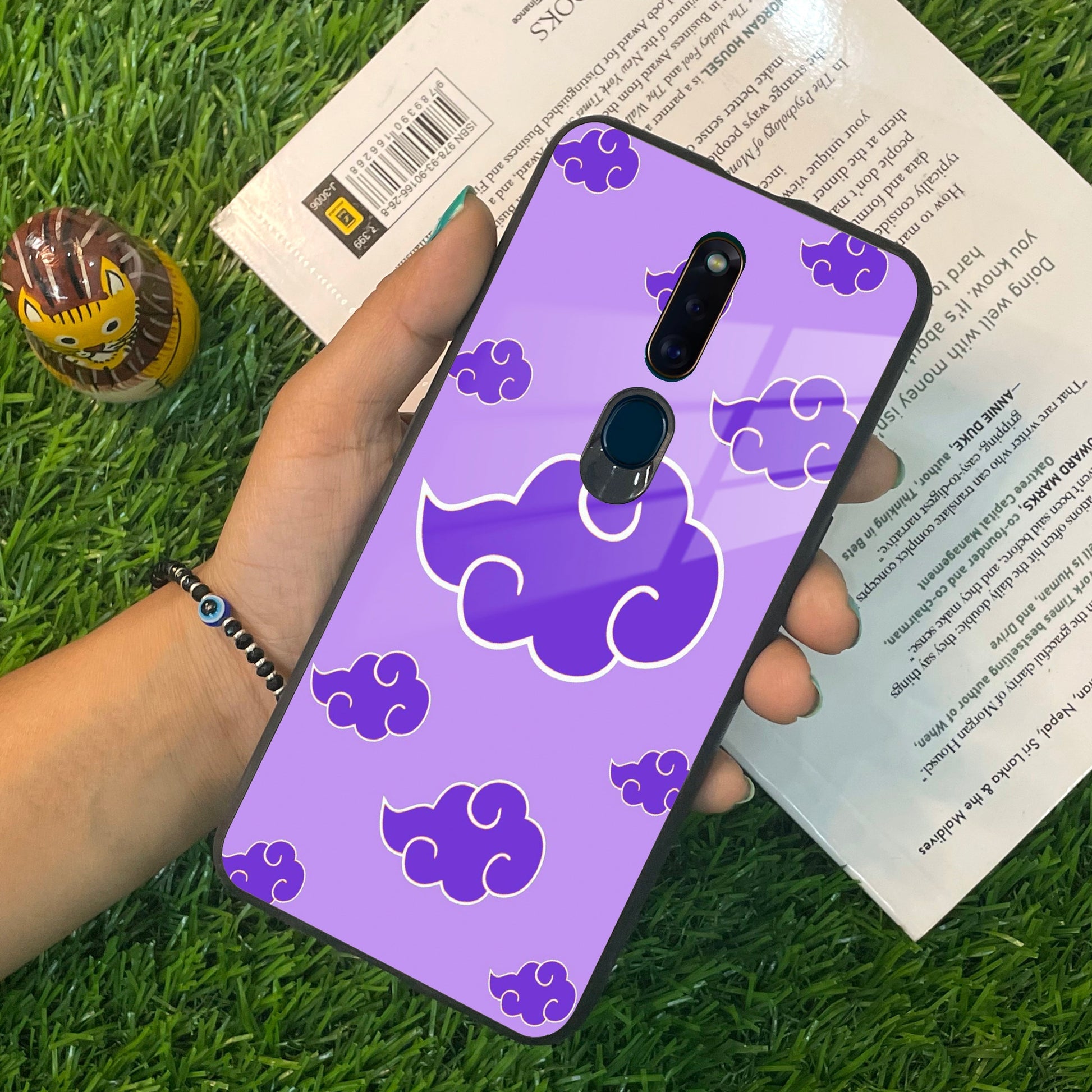 Purple Cloud Mobile Glass Phone Case Cover For Oppo ShopOnCliQ