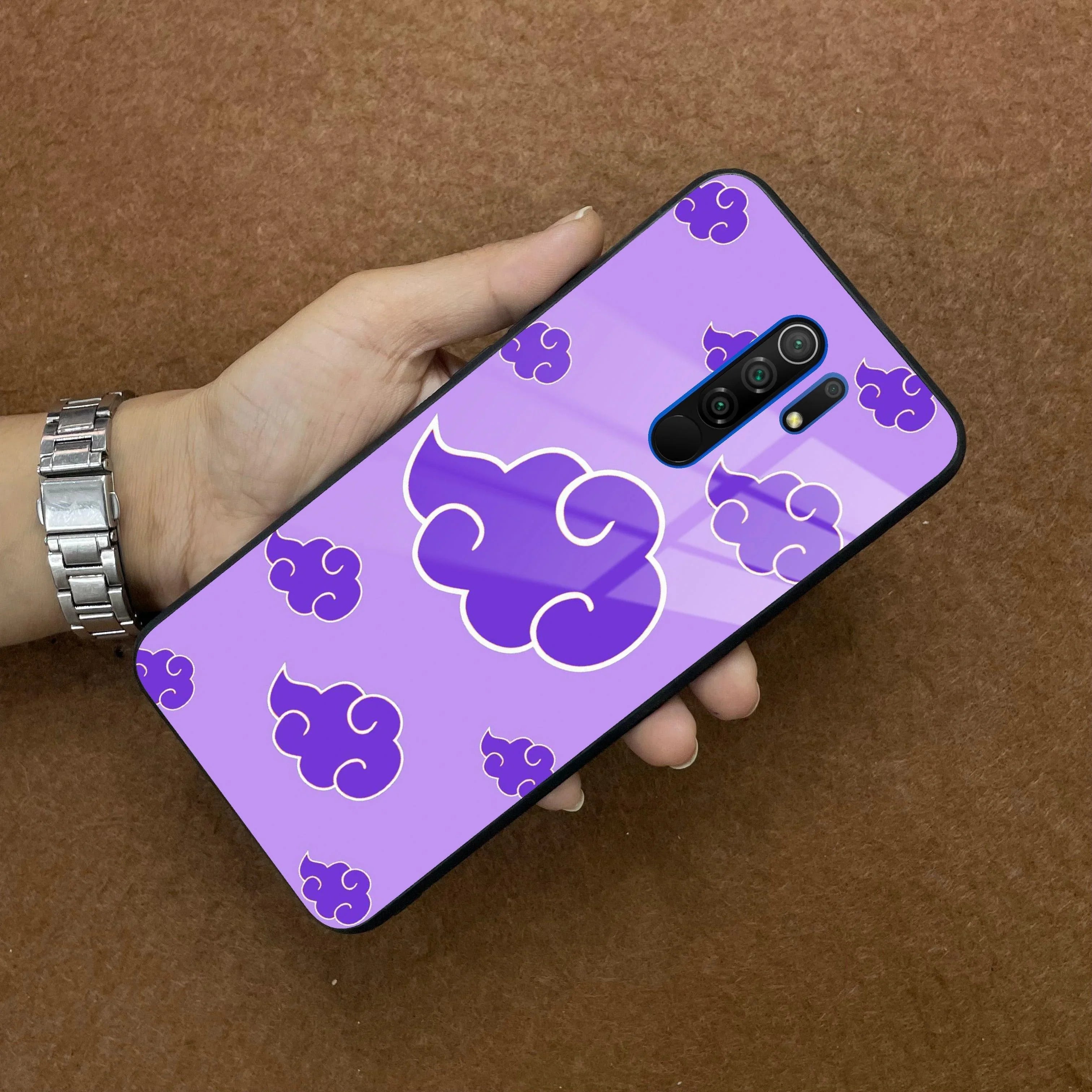 Purple Cloud Mobile Glass Phone Case Cover For Poco - ShopOnCliQ