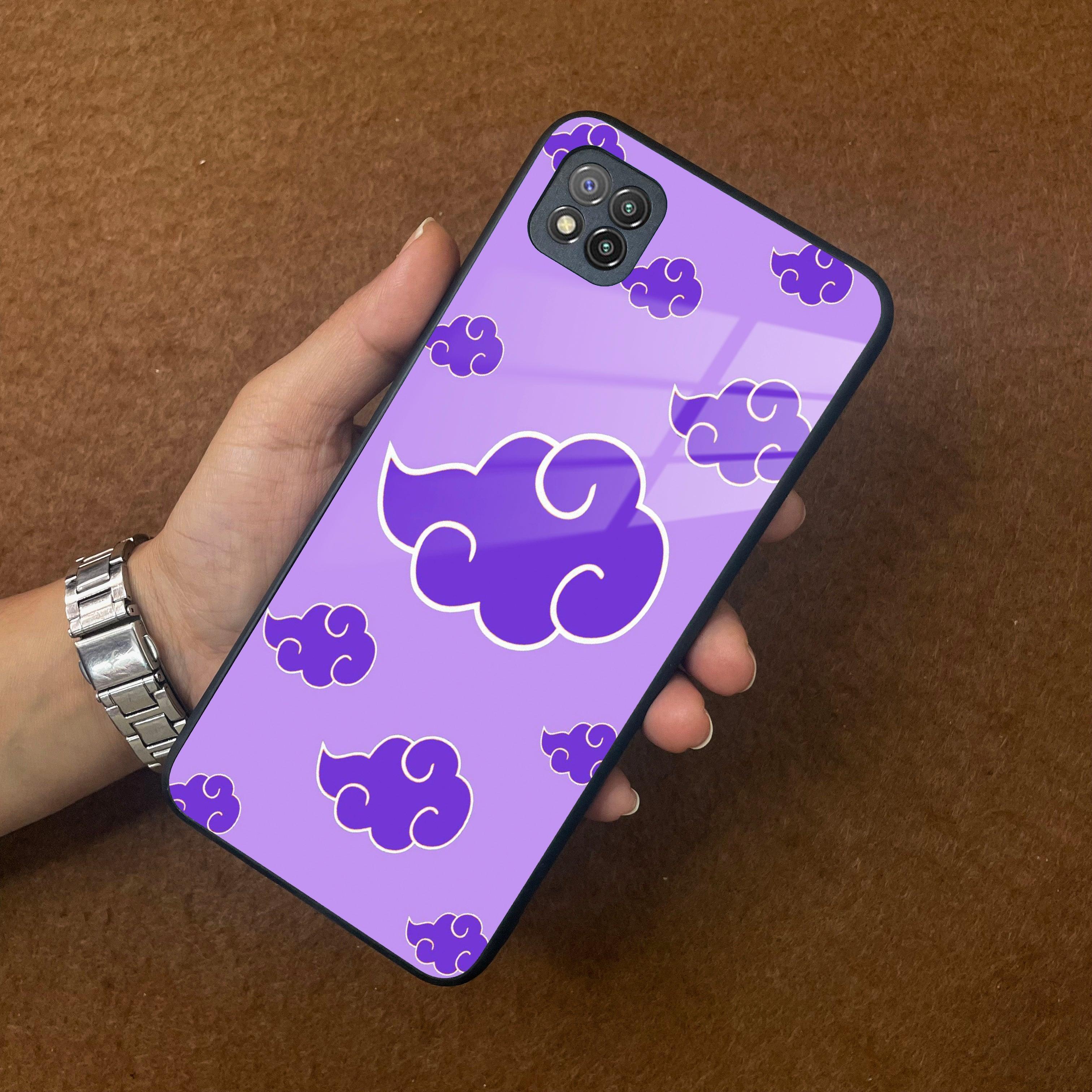Purple Cloud Mobile Glass Phone Case Cover For Poco - ShopOnCliQ