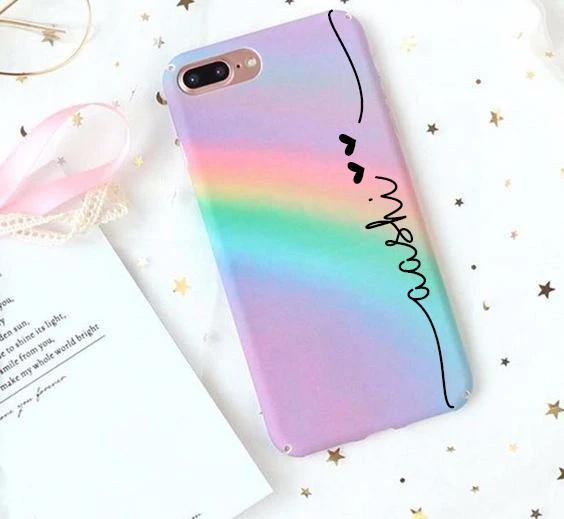 Rainbow Colour Slim Matte Phone Case Cover ShopOnCliQ