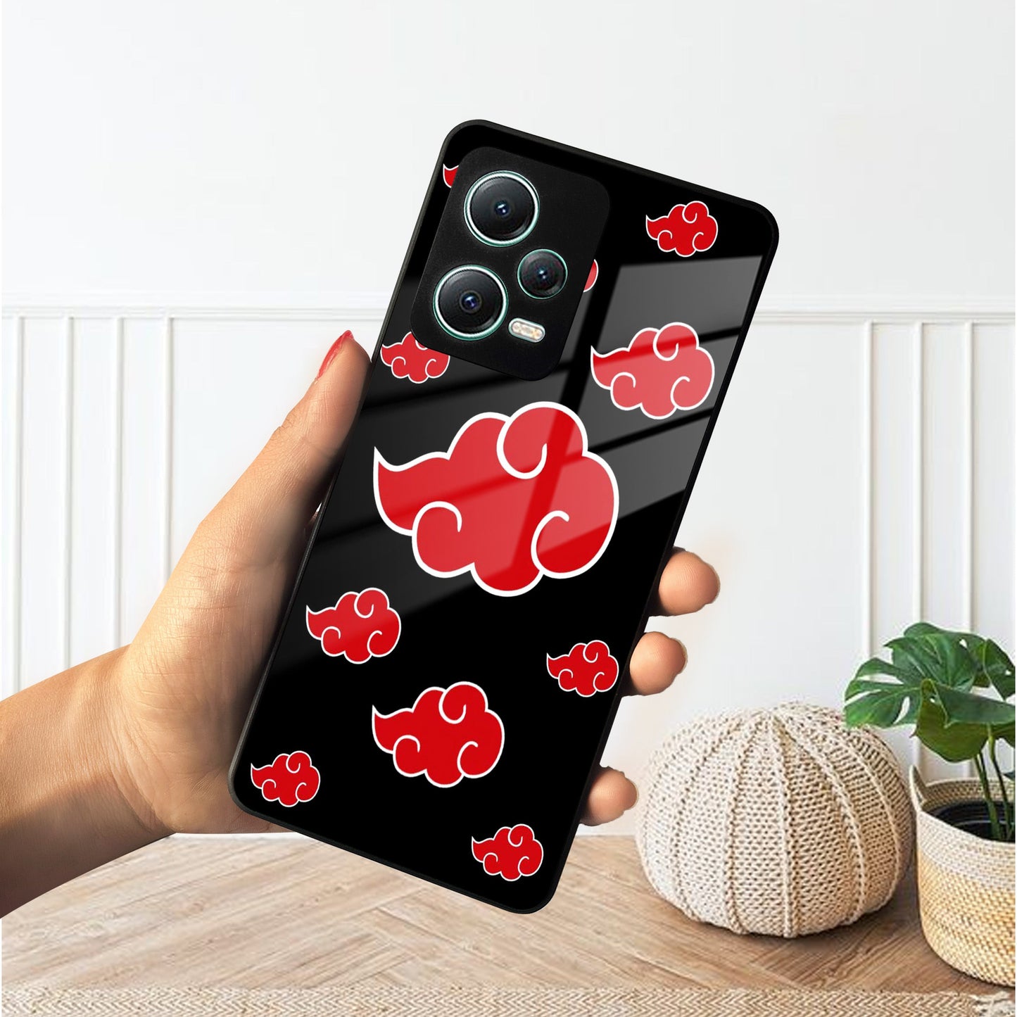 Red Cloud Mobile Glass Phone Case Cover For Redmi/Xiaomi ShopOnCliQ