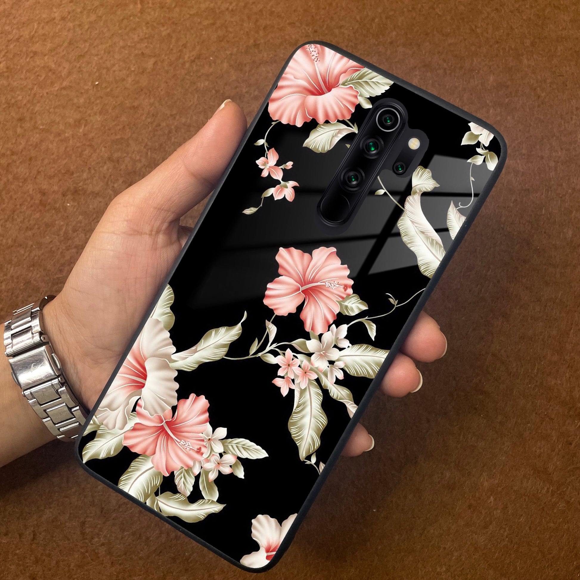 Retro Floral Glass Phone Case And Cover For Redmi/Xiaomi ShopOnCliQ