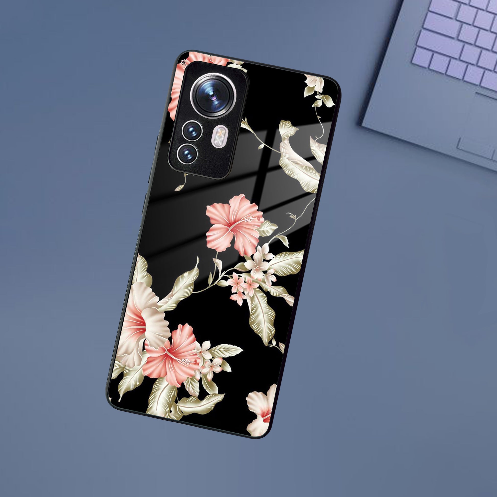 Retro Floral Glass Phone Case And Cover For Redmi/Xiaomi ShopOnCliQ