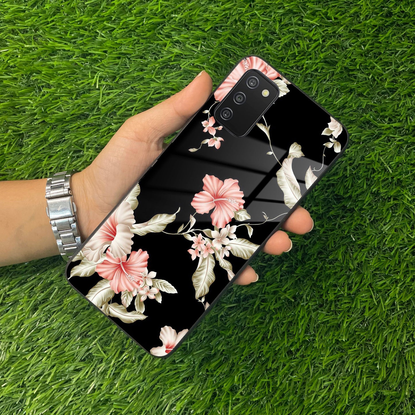 Retro Floral Glass Phone Case And Cover For Samsung ShopOnCliQ