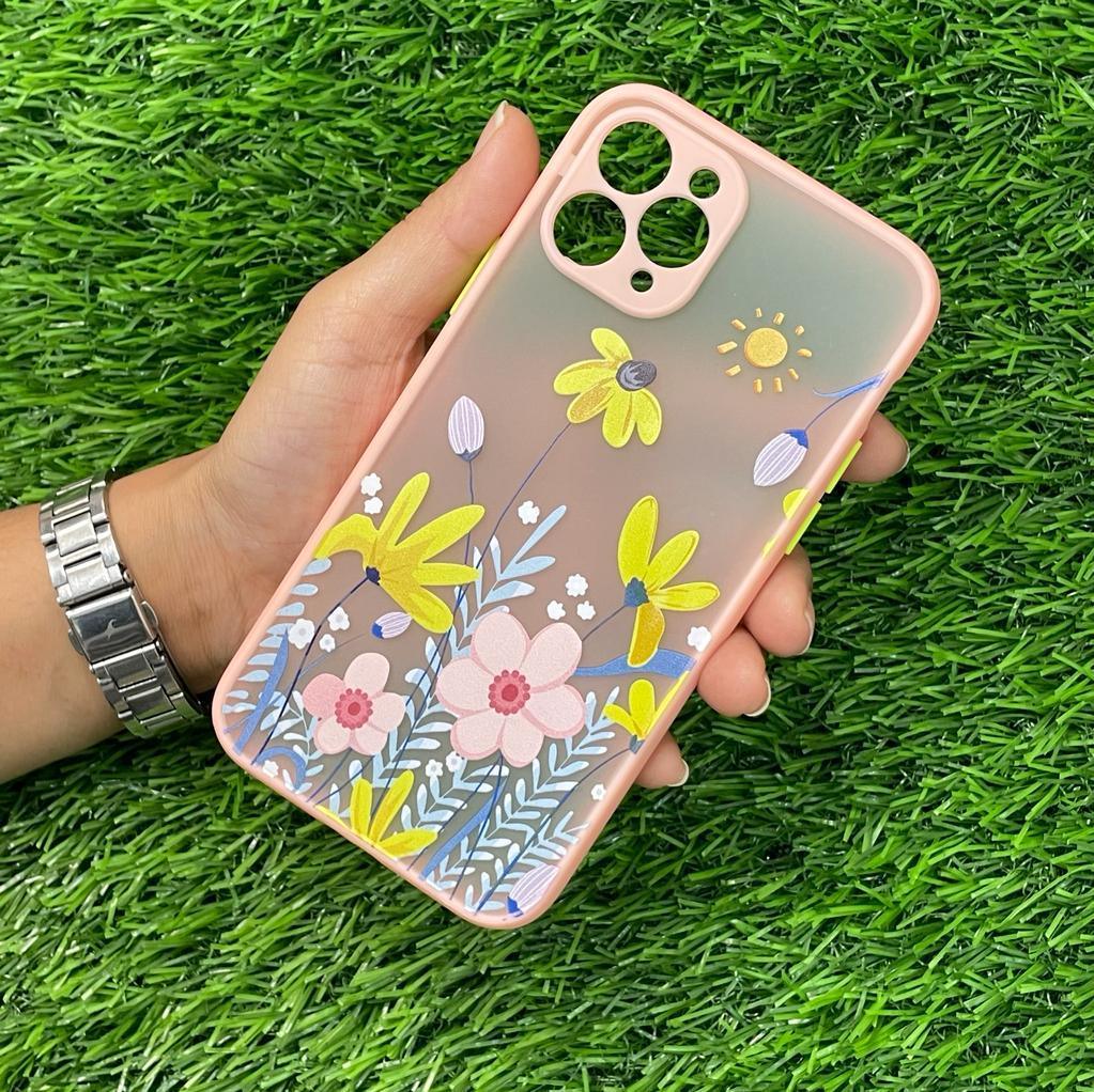 Shockproof Designer Camera Protection Phone Case For iPhone (Daisy) - ShopOnCliQ