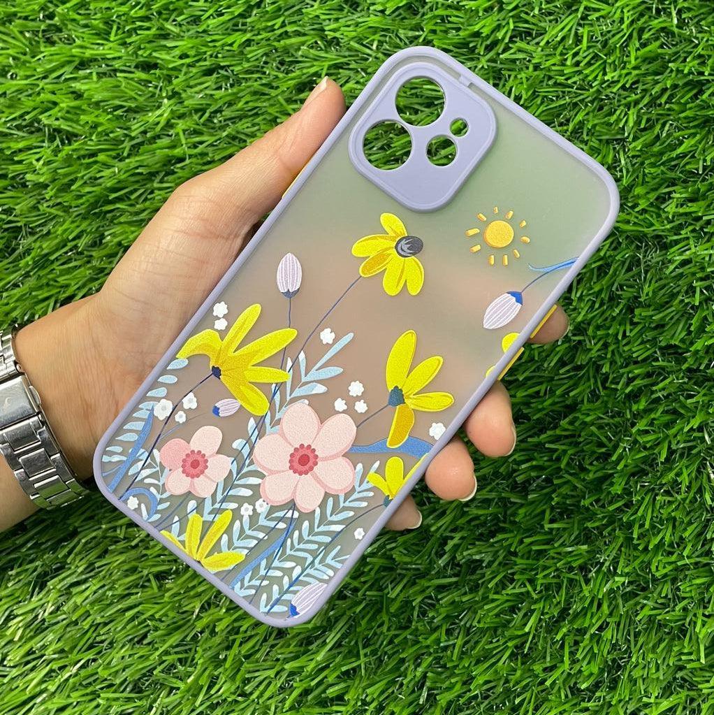 Shockproof Designer Camera Protection Phone Case For iPhone (Daisy) - ShopOnCliQ