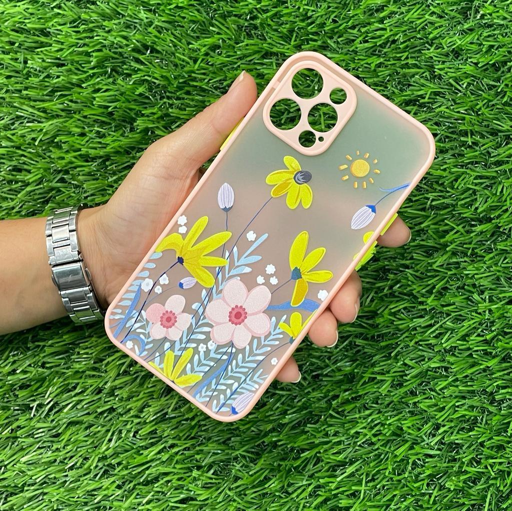 Shockproof Designer Camera Protection Phone Case For iPhone (Daisy) - ShopOnCliQ