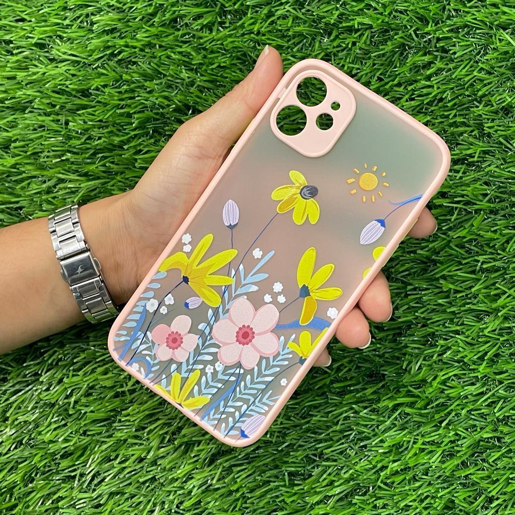 Shockproof Designer Camera Protection Phone Case For iPhone (Daisy) - ShopOnCliQ