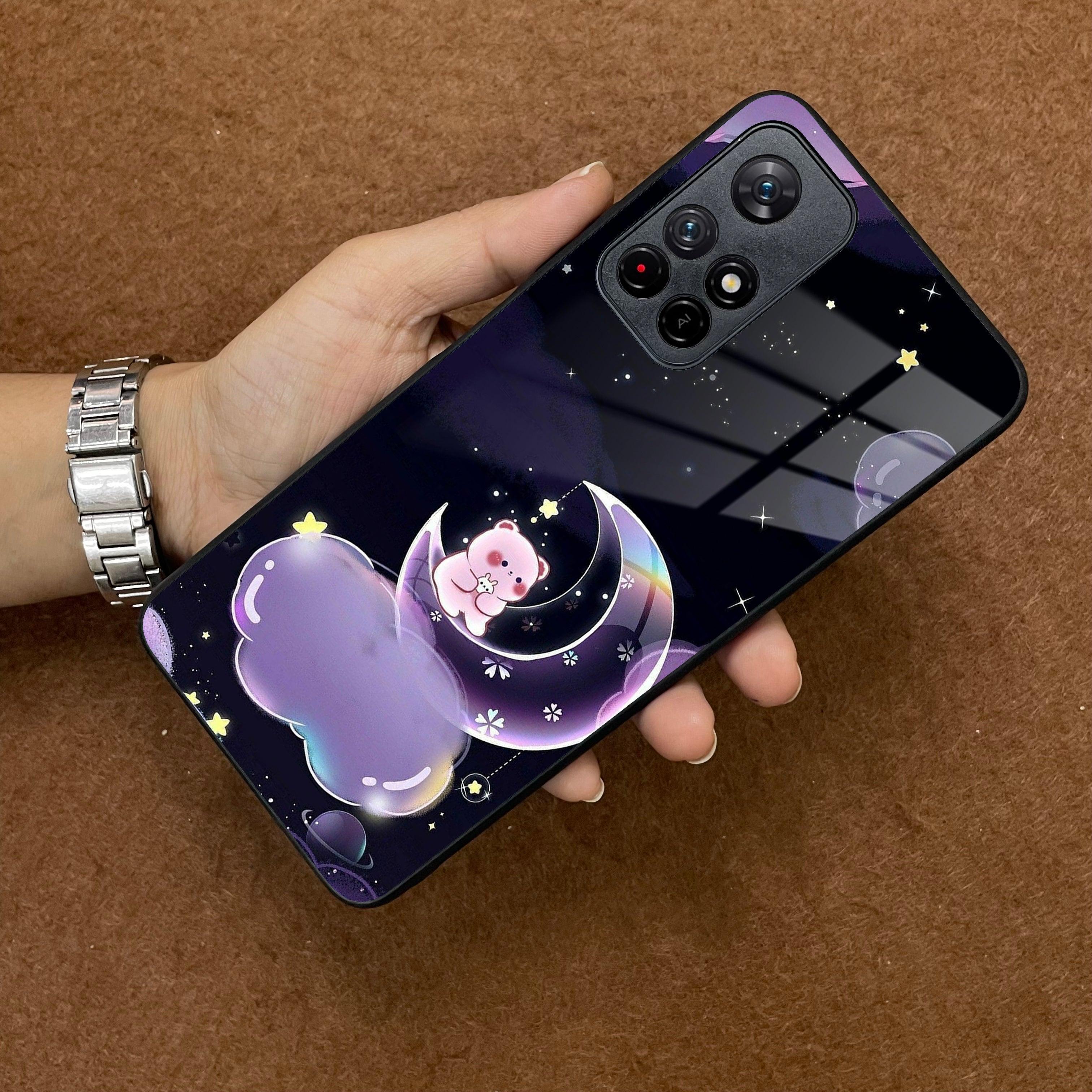 Sky Panda Design Glass Phone Case Cover For POCO - ShopOnCliQ