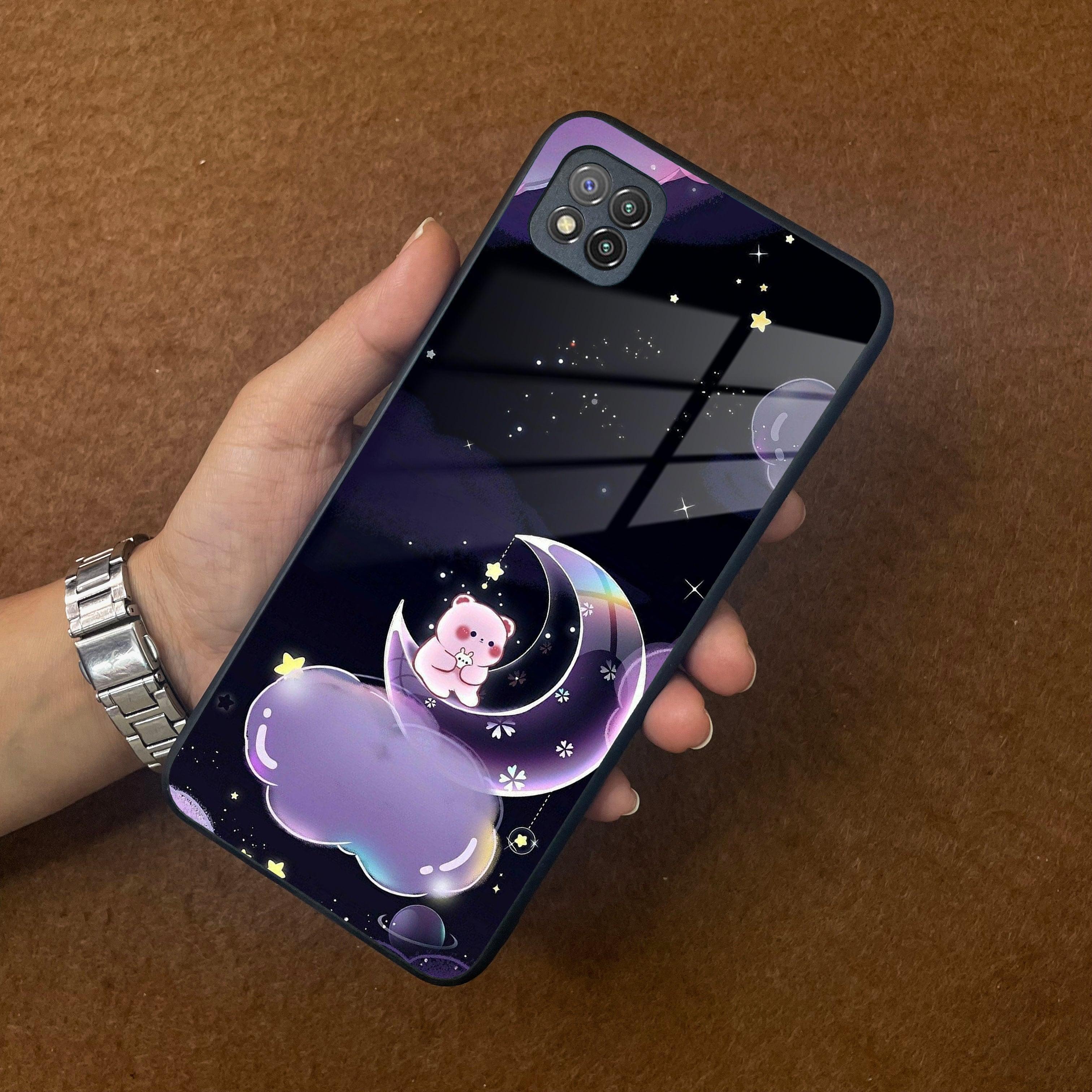 Sky Panda Design Glass Phone Case Cover For POCO - ShopOnCliQ