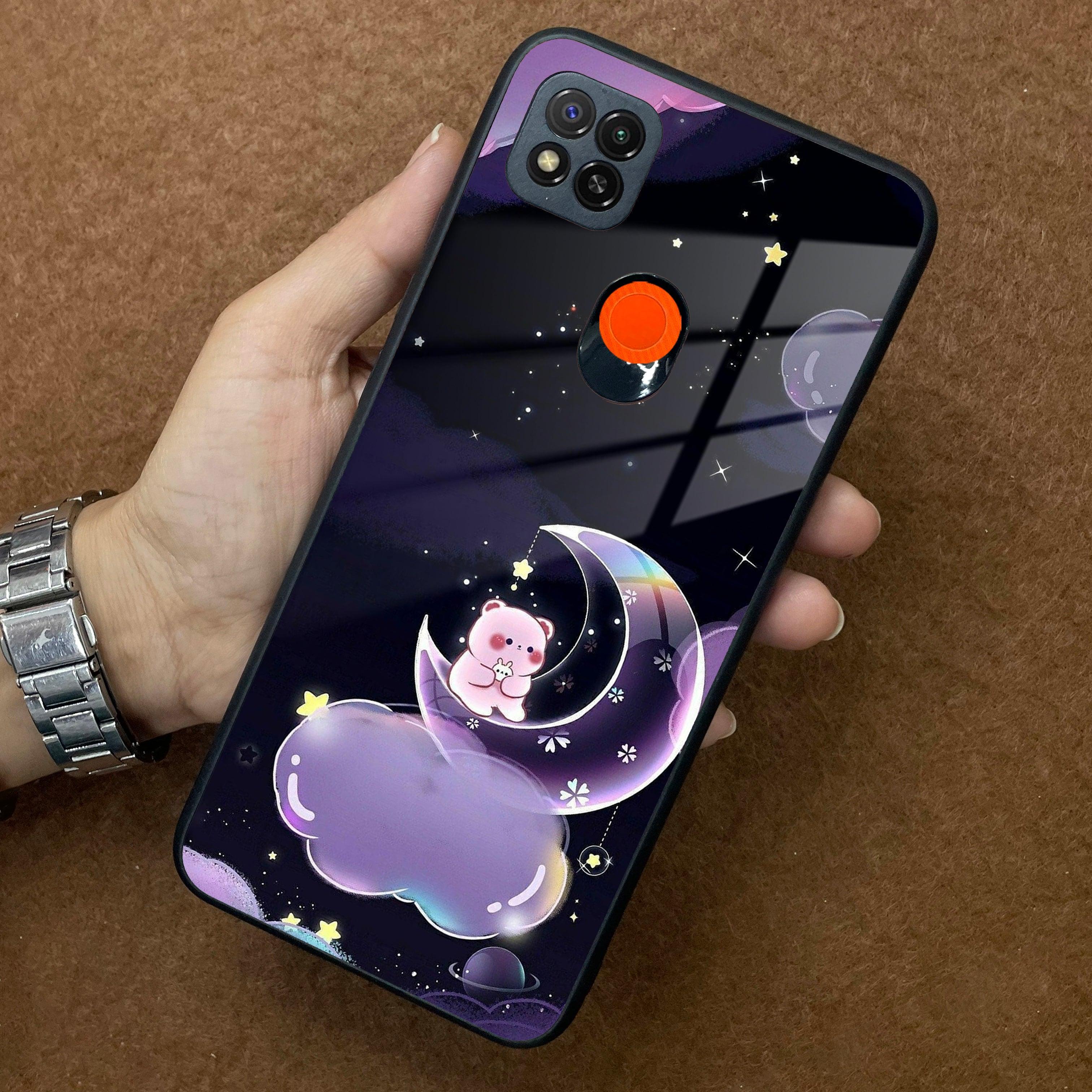 Sky Panda Design Glass Phone Case Cover For POCO - ShopOnCliQ