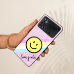 Smiley Glass Case Cover For Poco - ShopOnCliQ