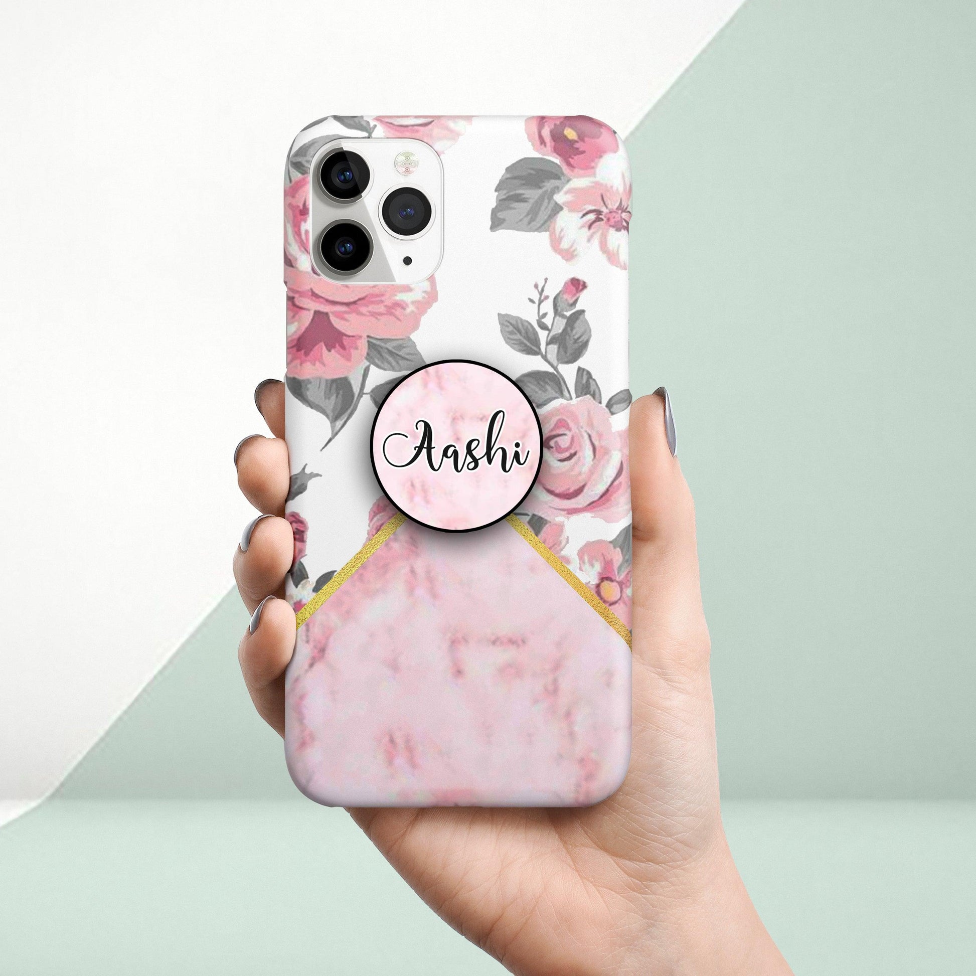 SoCouple Art Marble Floral Phone Case Cover ShopOnCliQ