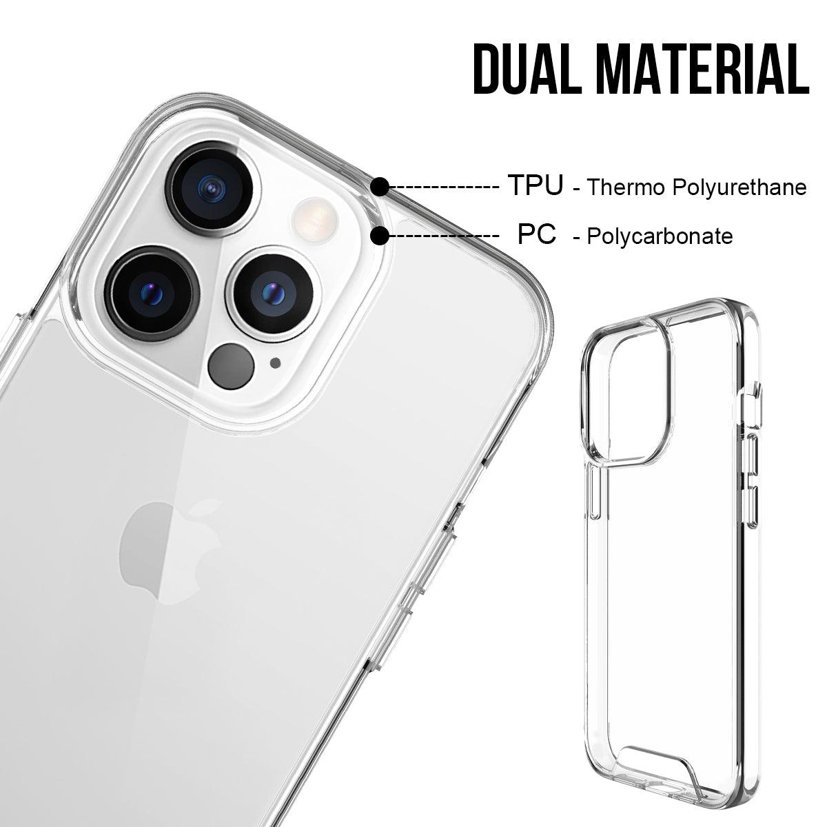 Space clear Case Tpu+PC Transparent Crystal Phone Case For iPhone ShopOnCliQ