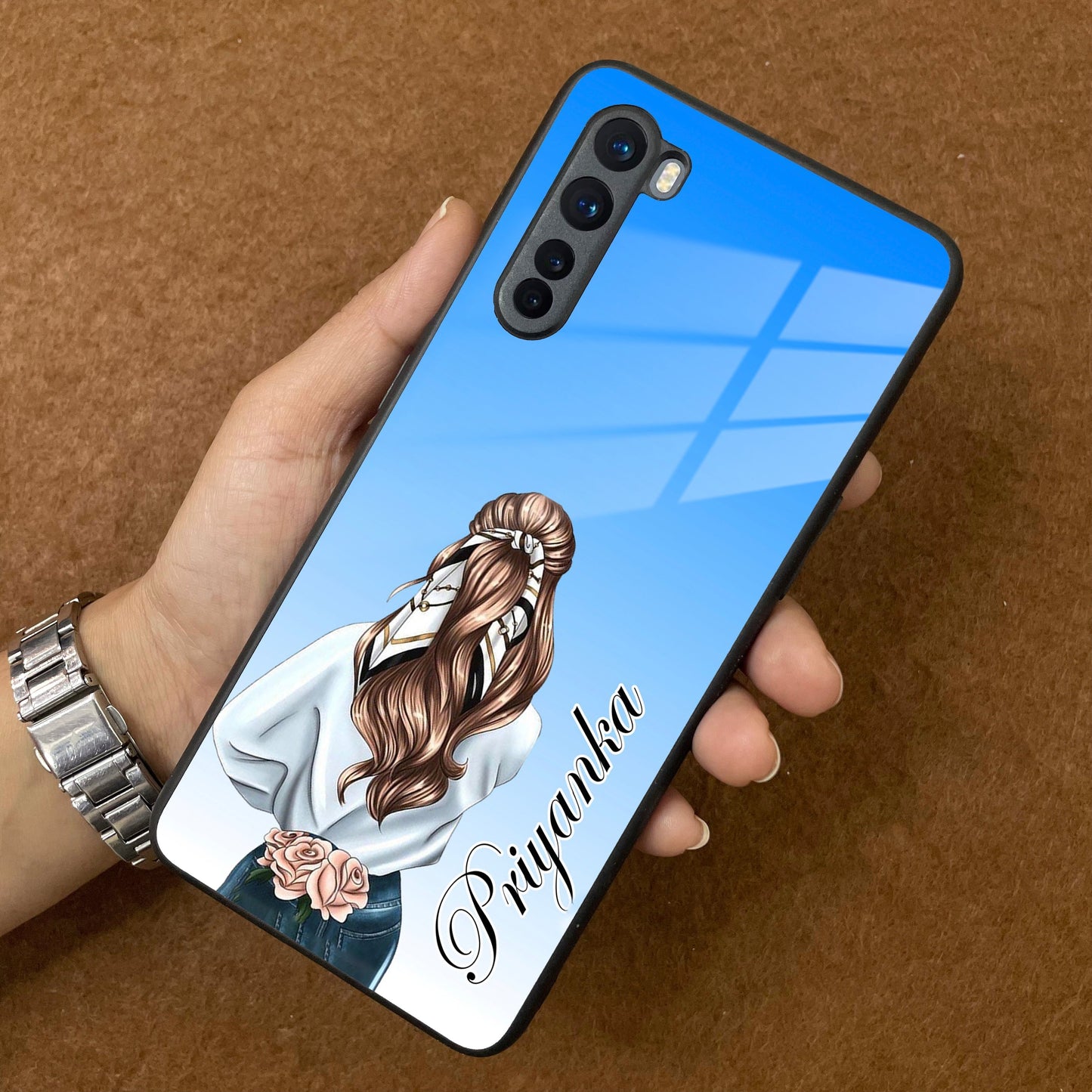 Styles Girl Customize Name Glass Case For OnePlus ShopOnCliQ