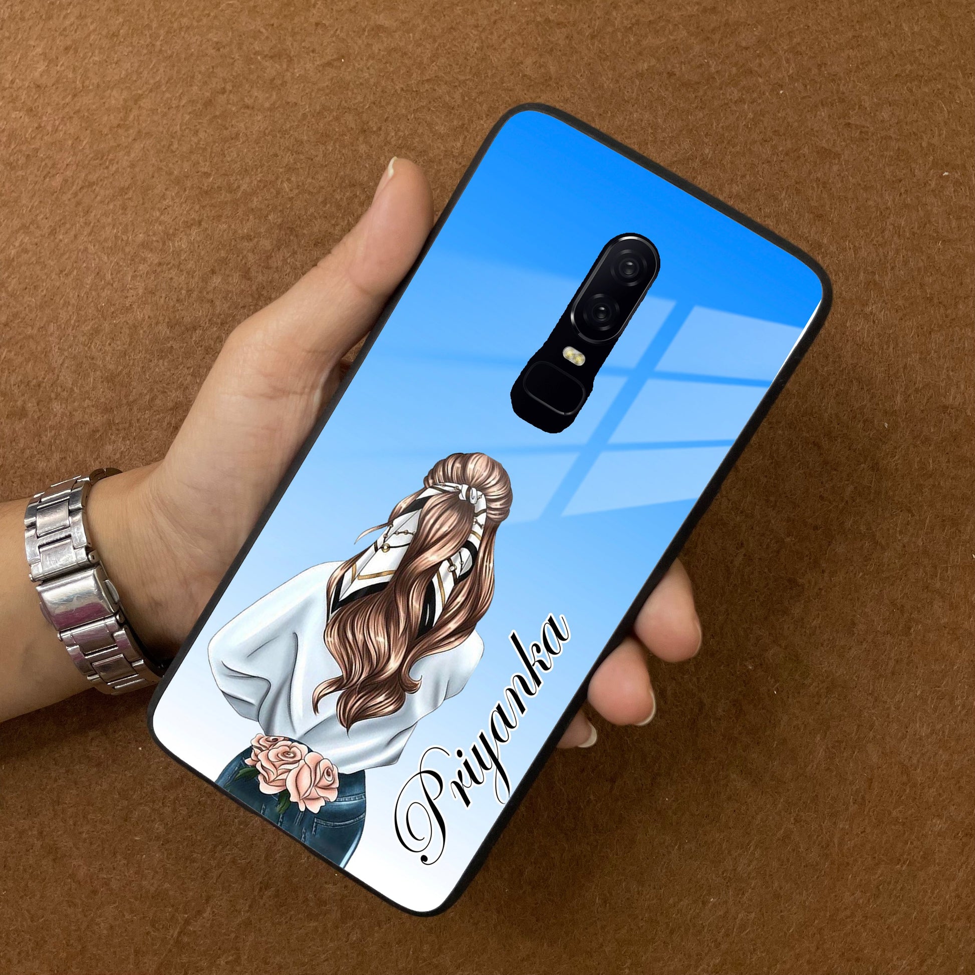 Styles Girl Customize Name Glass Case For OnePlus ShopOnCliQ