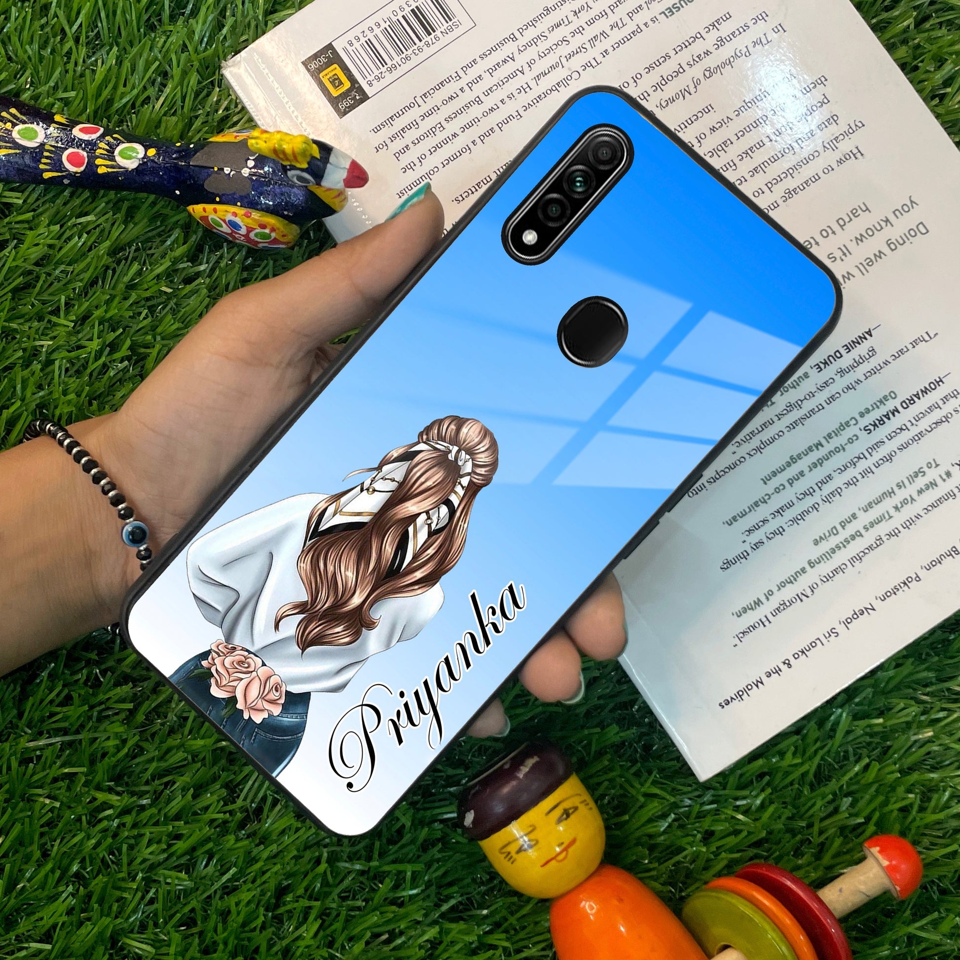 Styles Girl Customize Name Glass Case For Oppo ShopOnCliQ