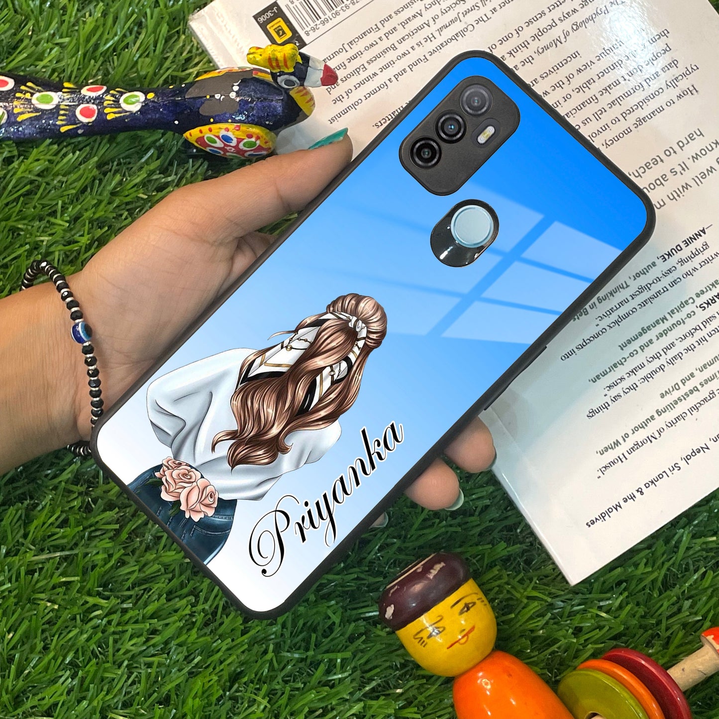 Styles Girl Customize Name Glass Case For Oppo ShopOnCliQ