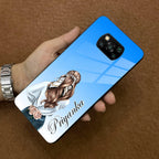 Styles Girl Customize Name Glass Case For Poco - ShopOnCliQ