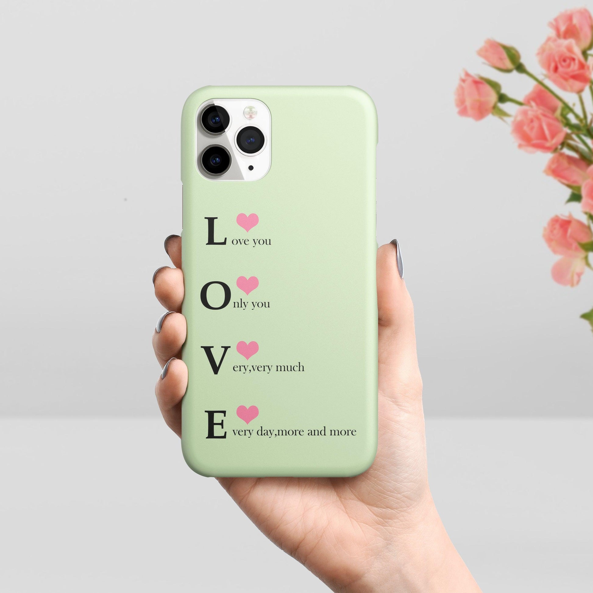 Stylish Love Design Phone Cover Case - ShopOnCliQ