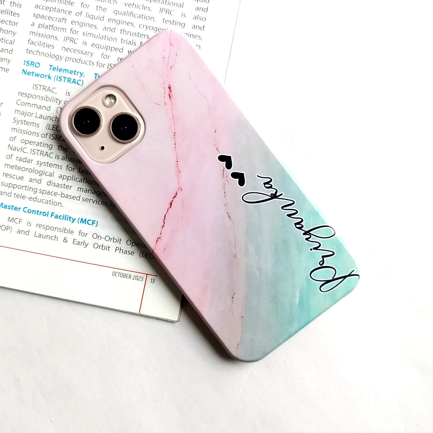 The Gradient Marble Family Phone Case Cover For Vivo
