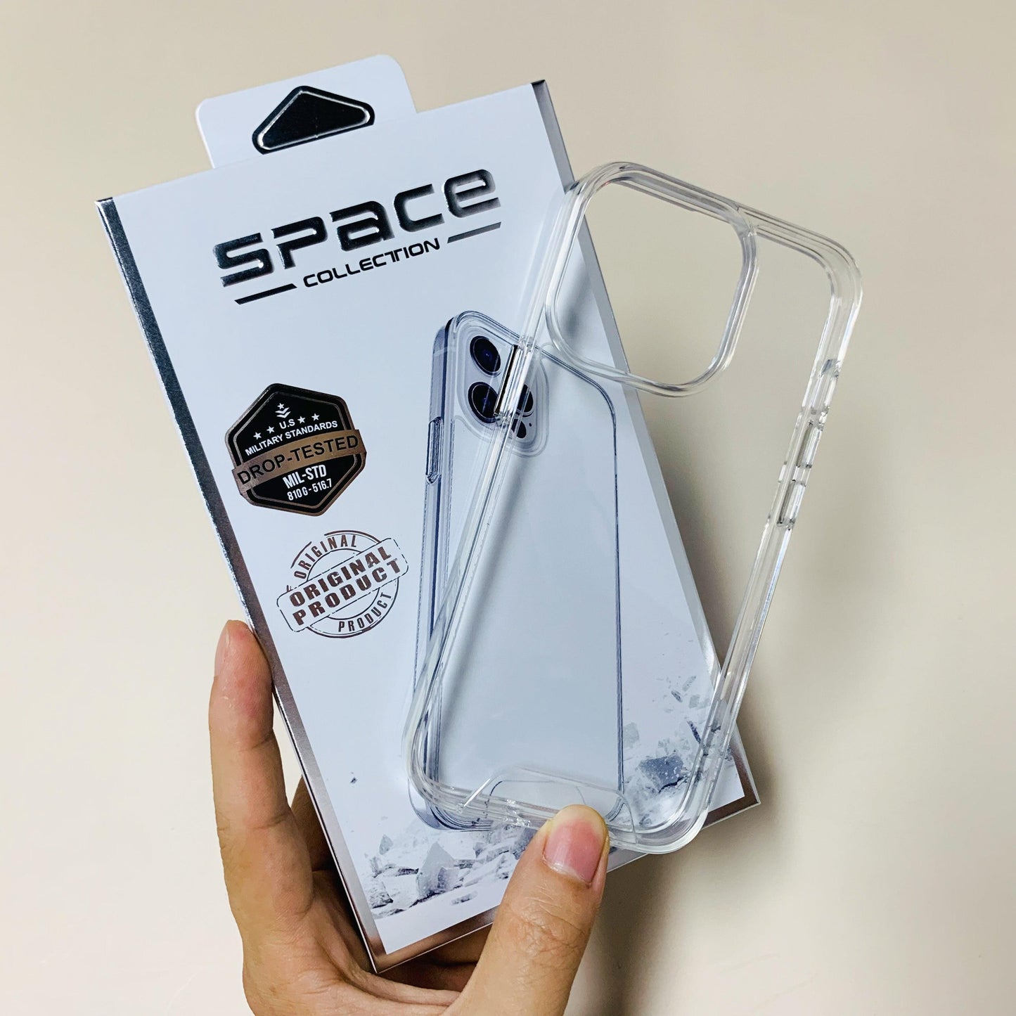 Space clear Case Tpu+PC Transparent Crystal Phone Case For iPhone ShopOnCliQ