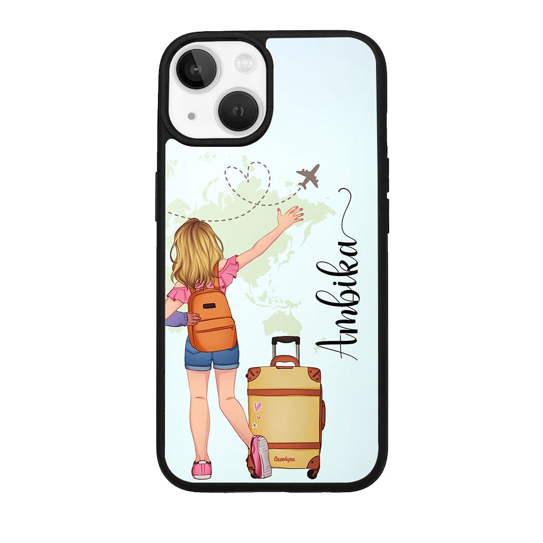 Travel Glossy Metal Case Cover For iPhone ShopOnCliQ