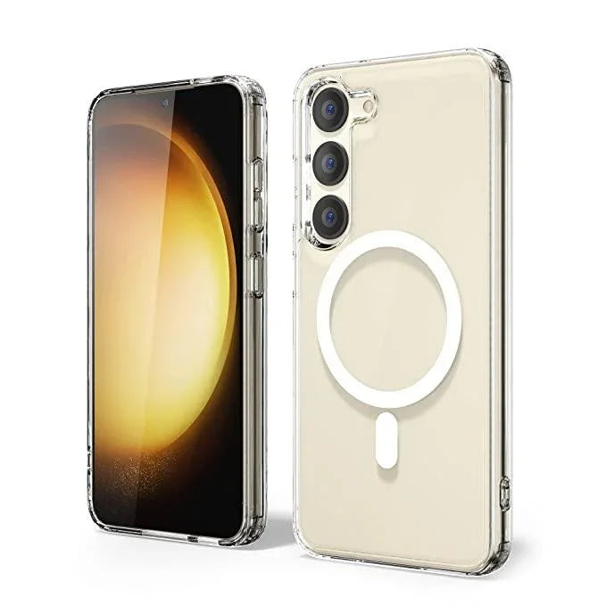 Ultra Hybrid MagSafe Silicon Transparent Back Cover for Samsung - ShopOnCliQ