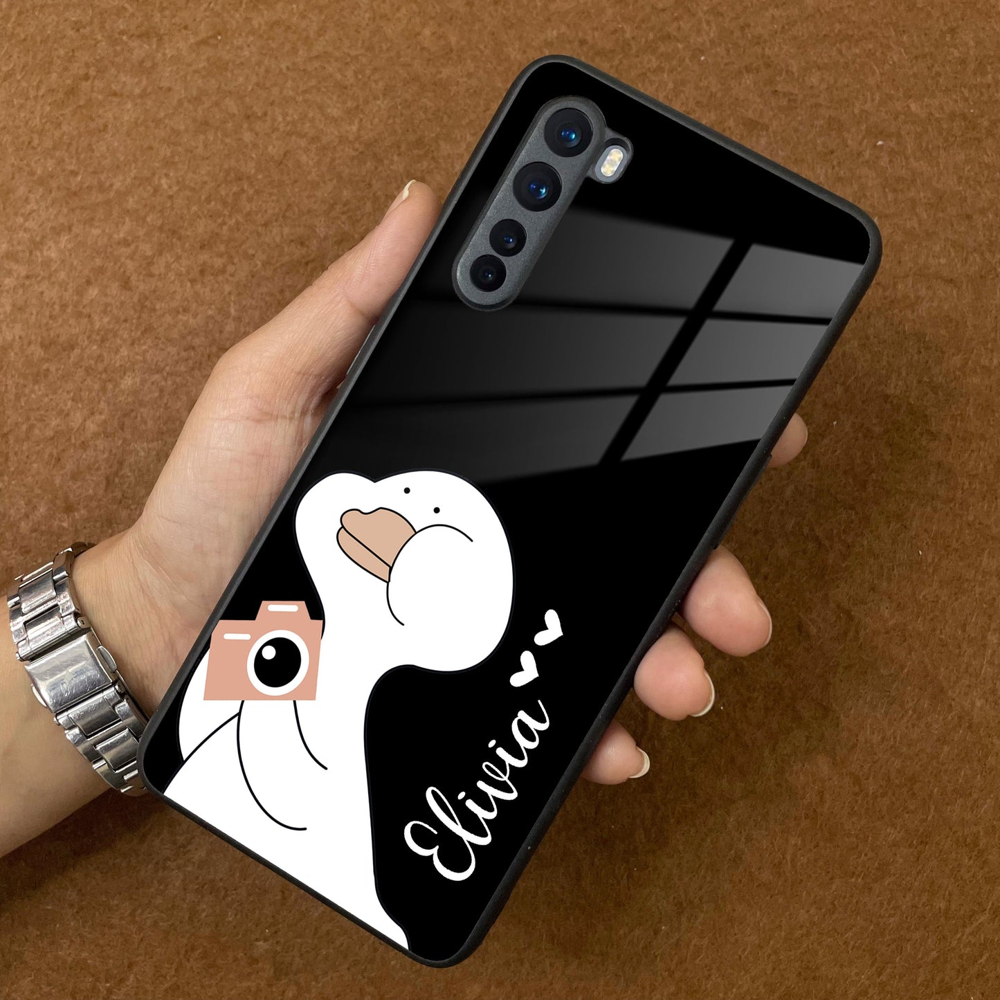 White Duck Glass Case Cover For OnePlus ShopOnCliQ