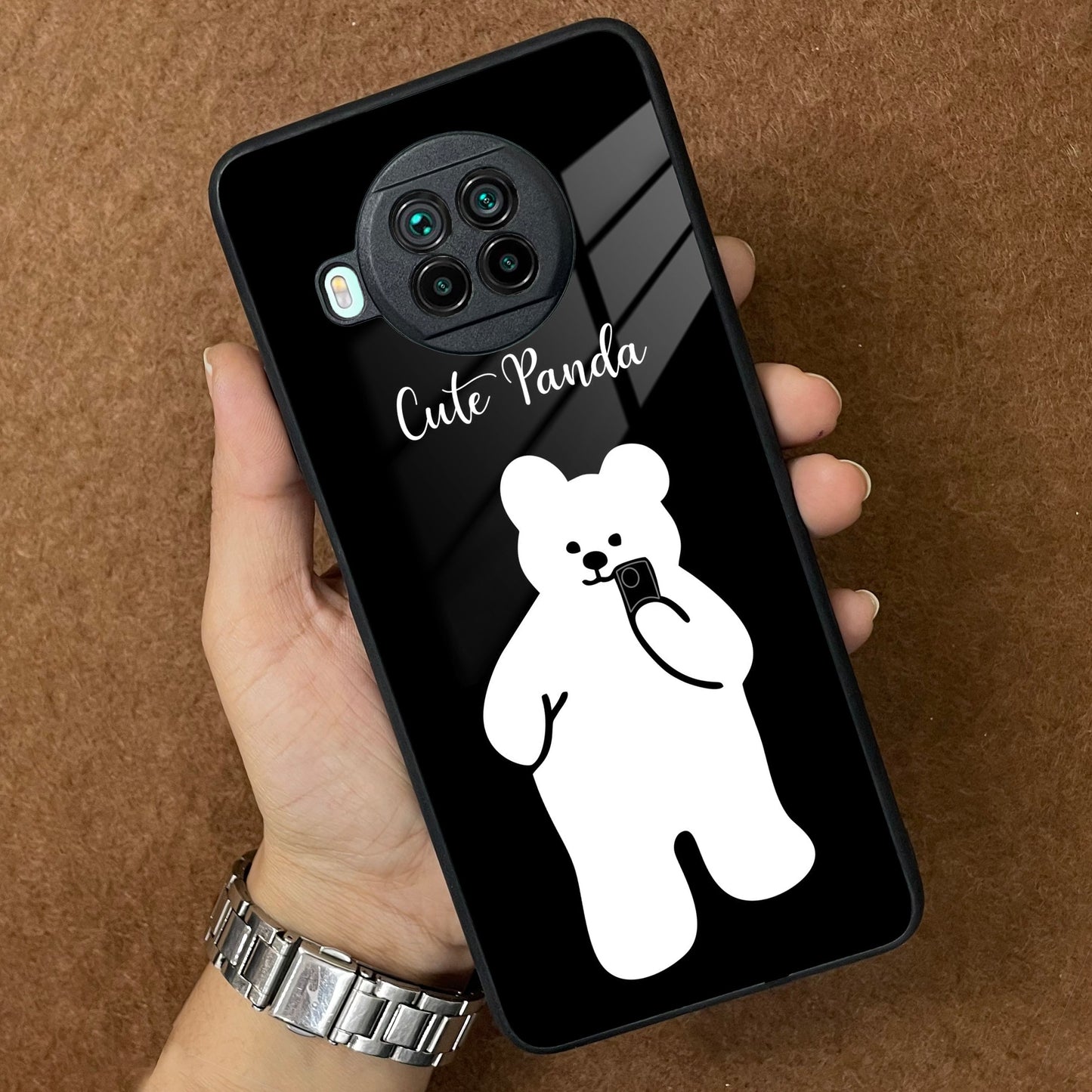 White Panda Glass Case Cover For Redmi/Xiaomi ShopOnCliQ