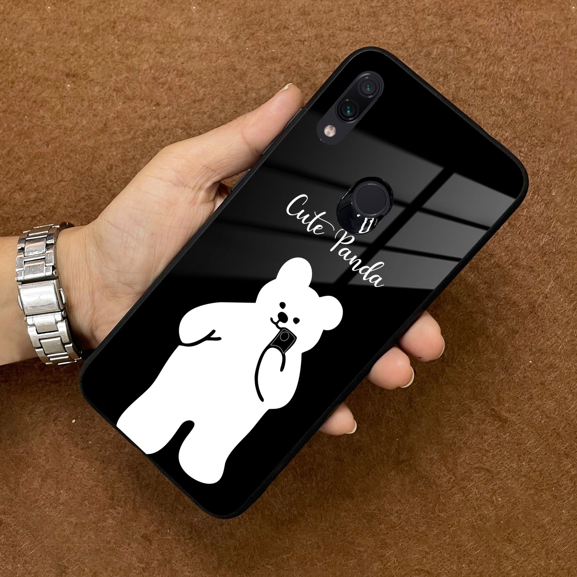 White Panda Glass Case Cover For Redmi/Xiaomi ShopOnCliQ