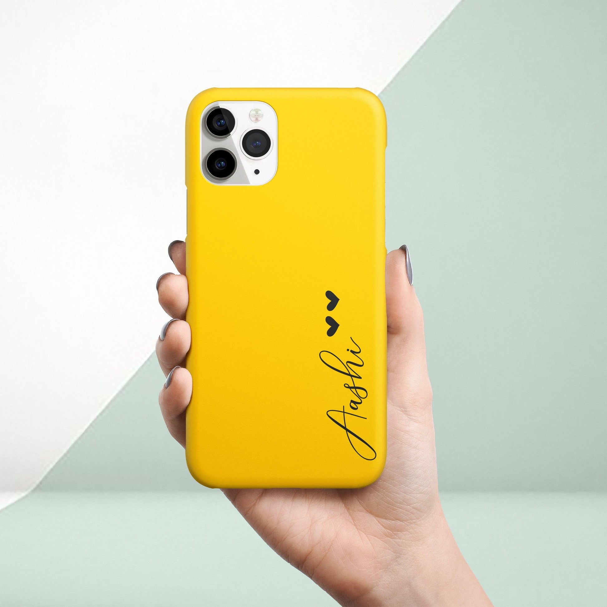 Yellow Phone Cover With Chess Print Pop Holder ShopOnCliQ