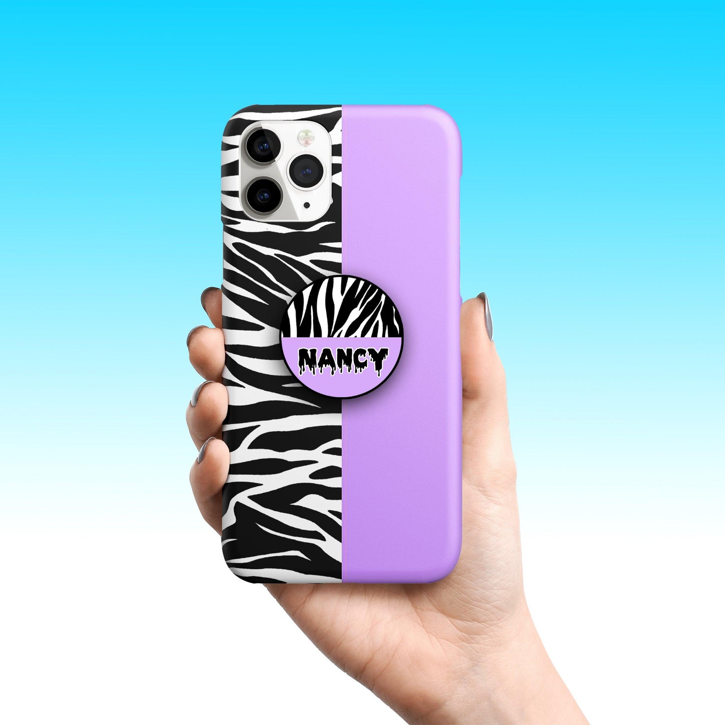 Zebra Print Hard Matte Case Cover ShopOnCliQ